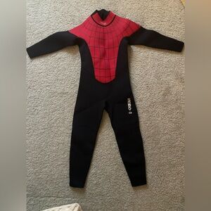 Hevto kids Spider-Man wetsuit